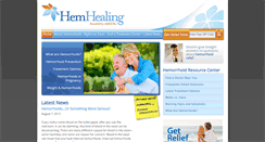 Desktop Screenshot of hemhealing.com